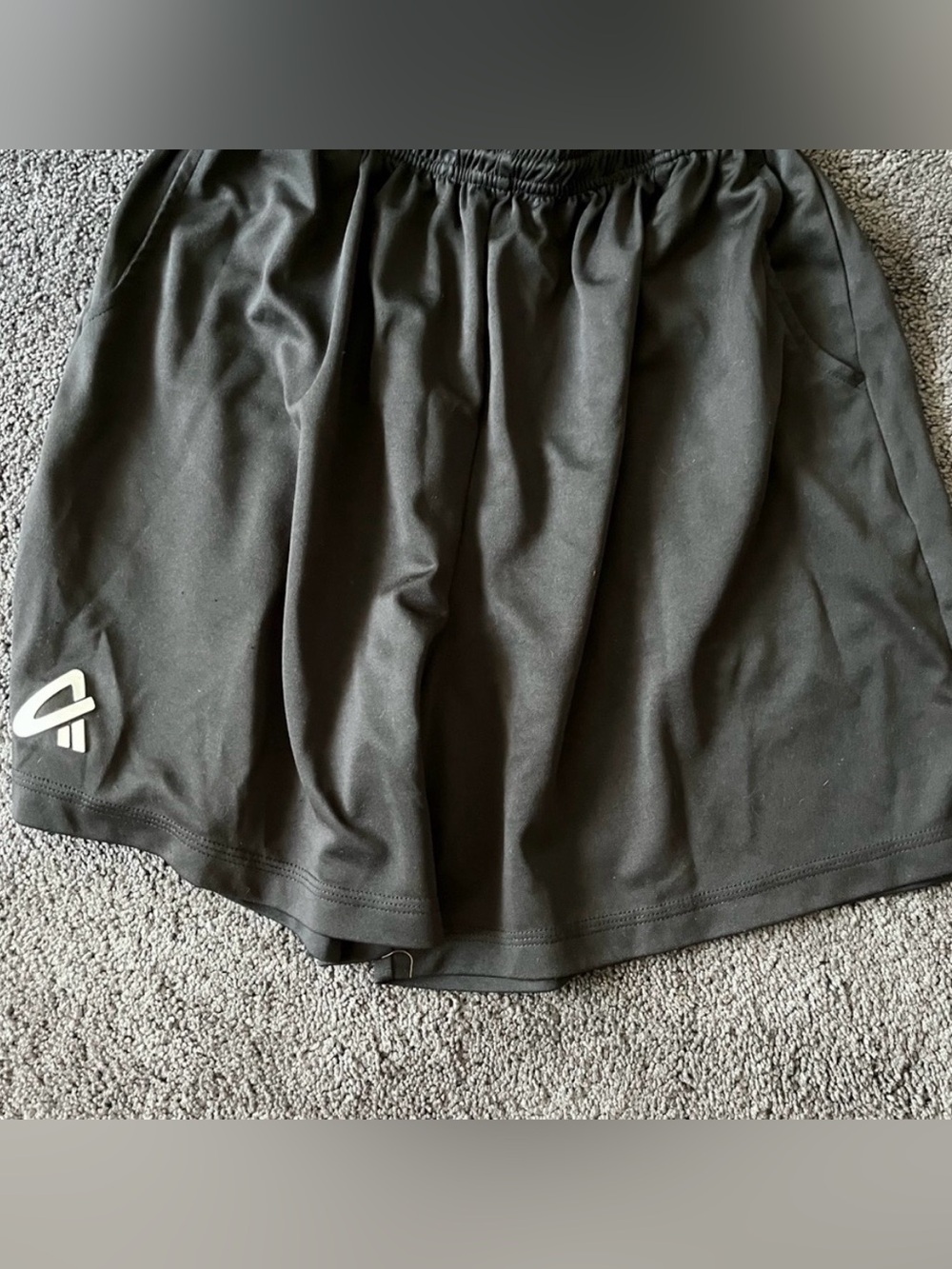 Black Athletic Shorts for referee
